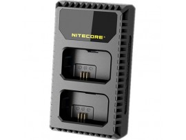 NITECORE USN1 Dual-Slot USB Travel Charger for Sony NP-FW50 Lithium-Ion